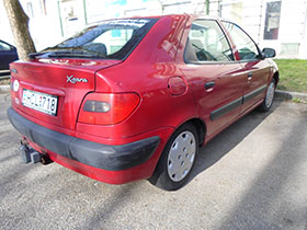 Citroen Xsara bérlés hátulról