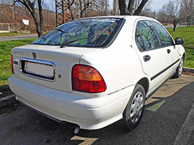 Rover 414 bérlés hátulról
